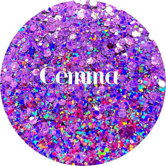 Purple Polyester Glitter | Craft Glitter | Glitter for Arts & Crafts | Tumblers | Cosmetics | Nails | Epoxy Resin Art | Slime | DIY | Body Glitter | 1 Beauty & Personal Care Glitter Heart Co.