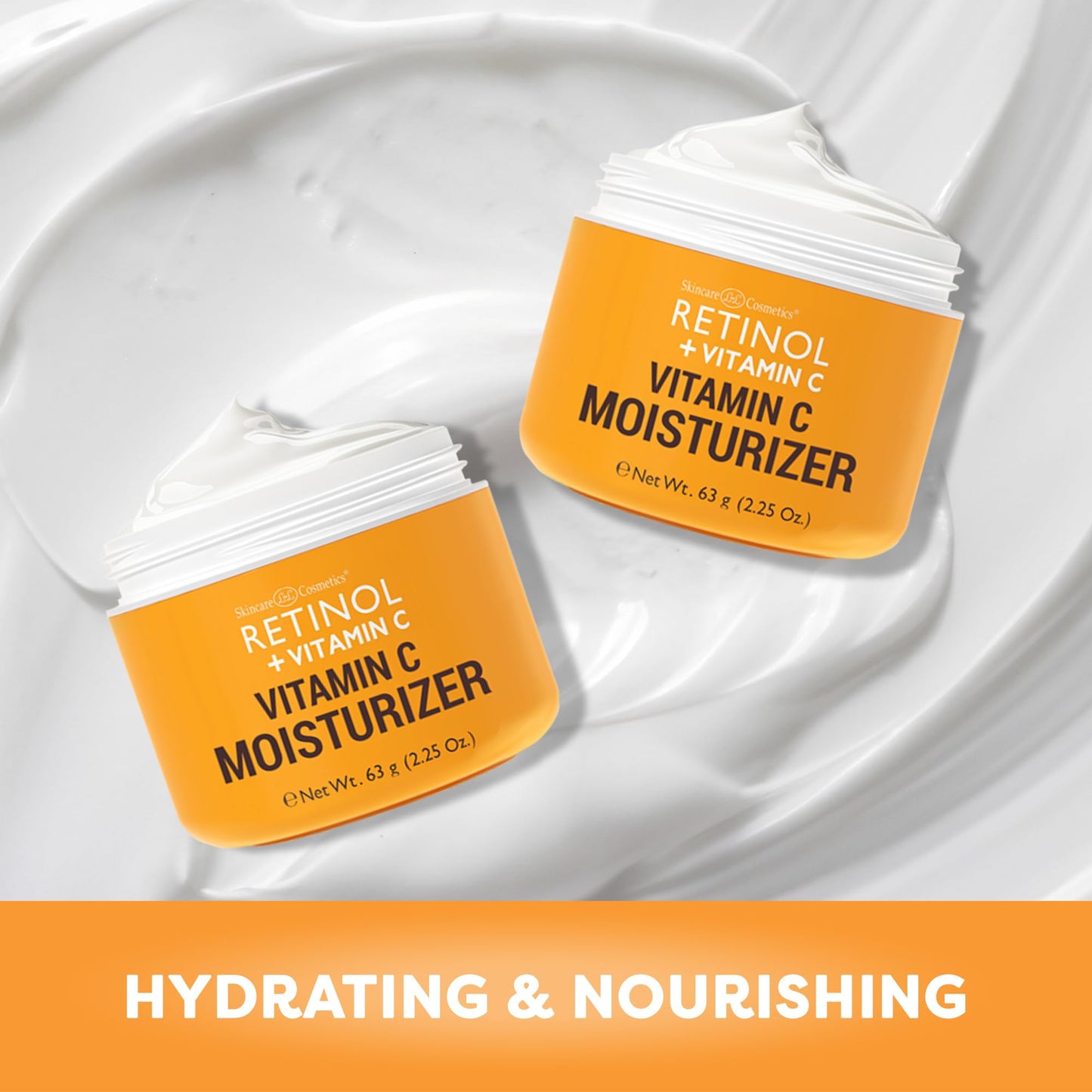 LIVAURA Retinol + Vitamin C Face Moisturizer