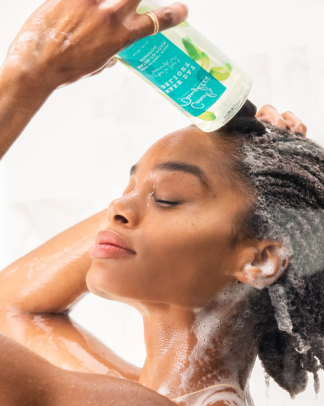 Carol’s Daughter Wash Day Delight Love at First To Foam Sulfate Free Shampoo with Aloe and Micellar Water, Paraben and Silicone Free, Micellar Shampoo