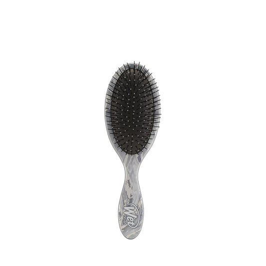 Wet Brush Original Detangler Brush - Metallic Marble, Silver - All Hair Types - Ultra-Soft IntelliFlex Bristles Glide Through Tangles with Ease