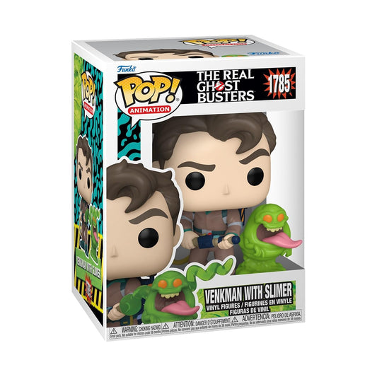 Funko Pop&Buddy: The Real Ghostbustersb - Dr. Peter Venkman with Slimer - Collectable Vinyl Figure - Gift Idea - Official Merchandise - Toys for Kids…