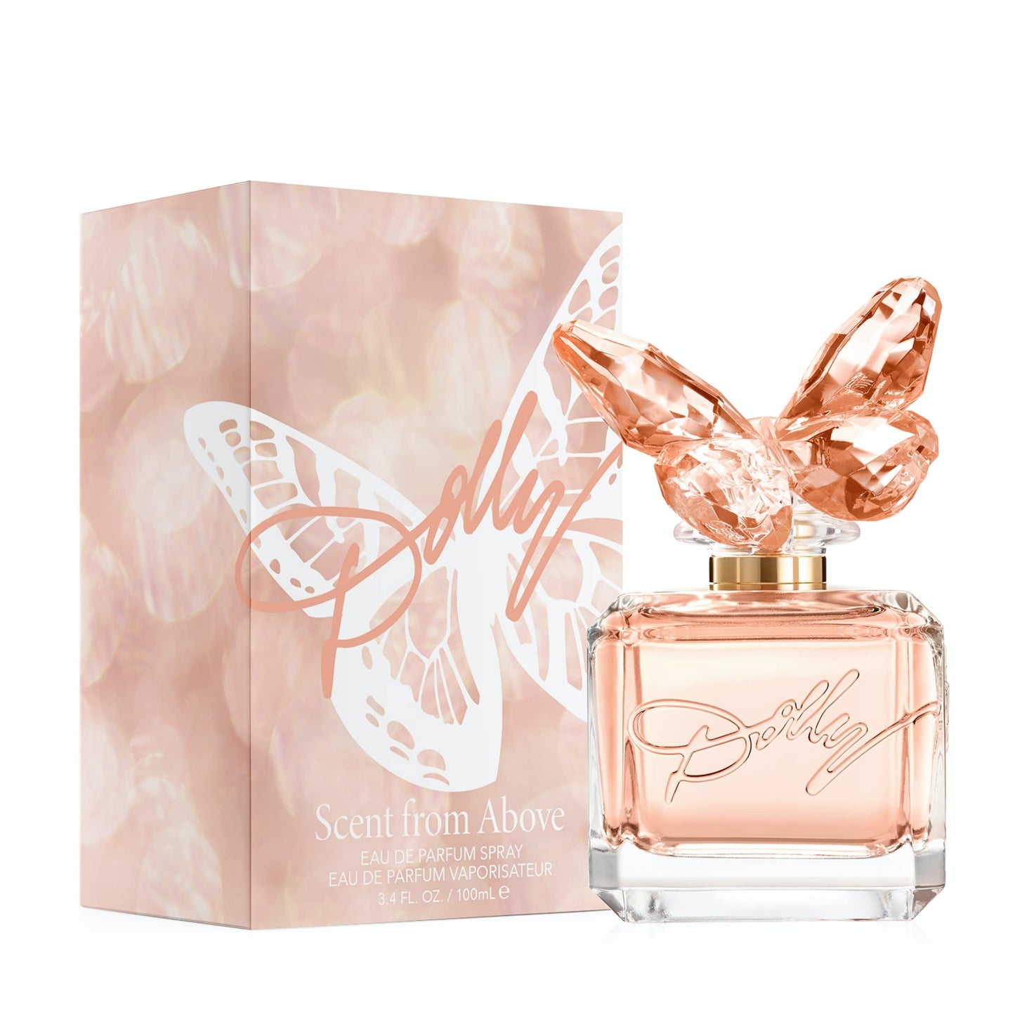 Dolly Parton Scent from Above Perfume - Eau de Toilette Spray for Women - Floral, Fruity, Casual & Feminine Perfume with Notes of Mandarin, Jasmine,