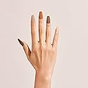 Gold Finger Gel Glam Design Nail (GD23)