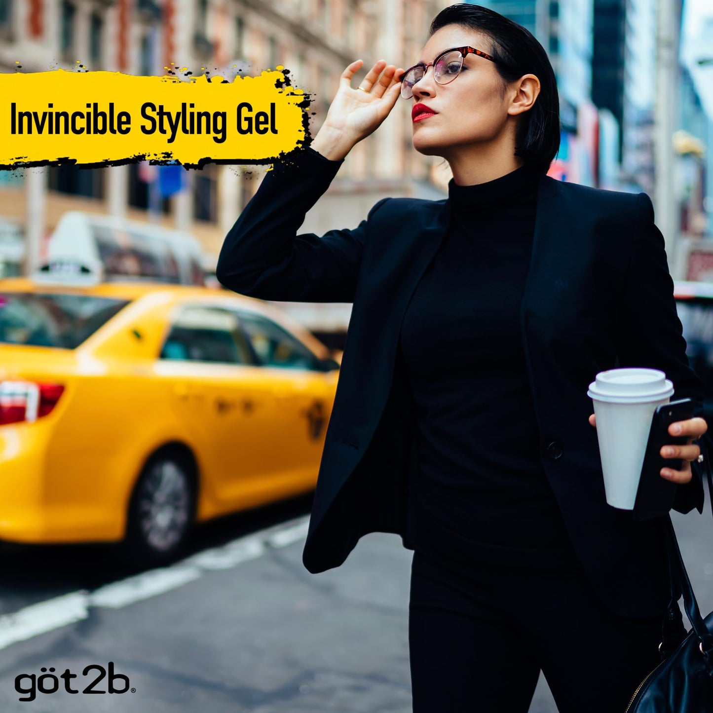 Got2b Ultra Glued Invincible Styling Hair Gel, 6 Ounces (Pack of 2)