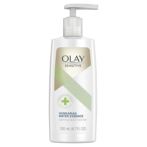 Olay Sensitive Facial Cleanser with Hungarian Water Essence, 6.7 oz