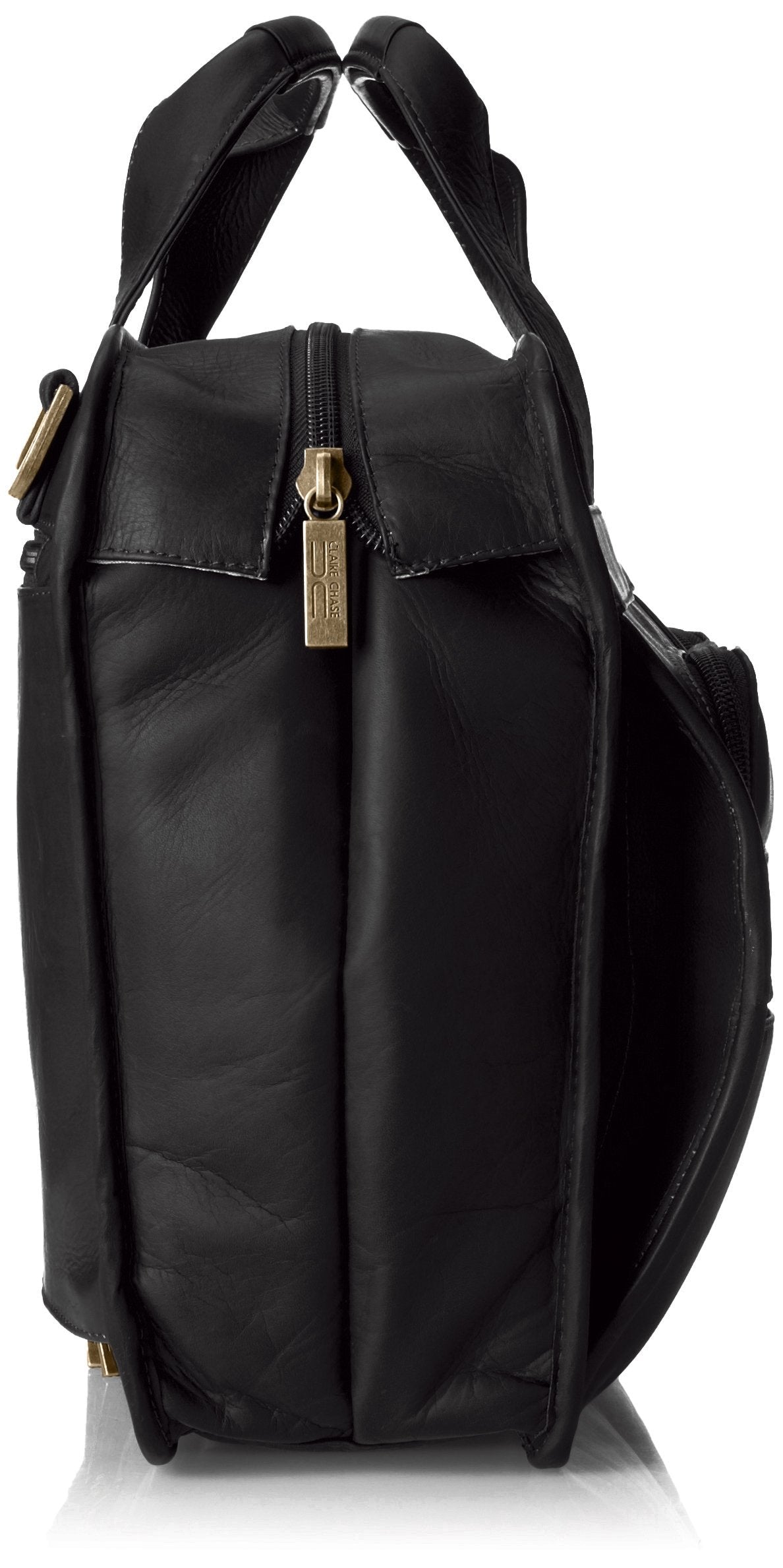 Claire Chase Slimline Executive Briefcase, Black, One Size