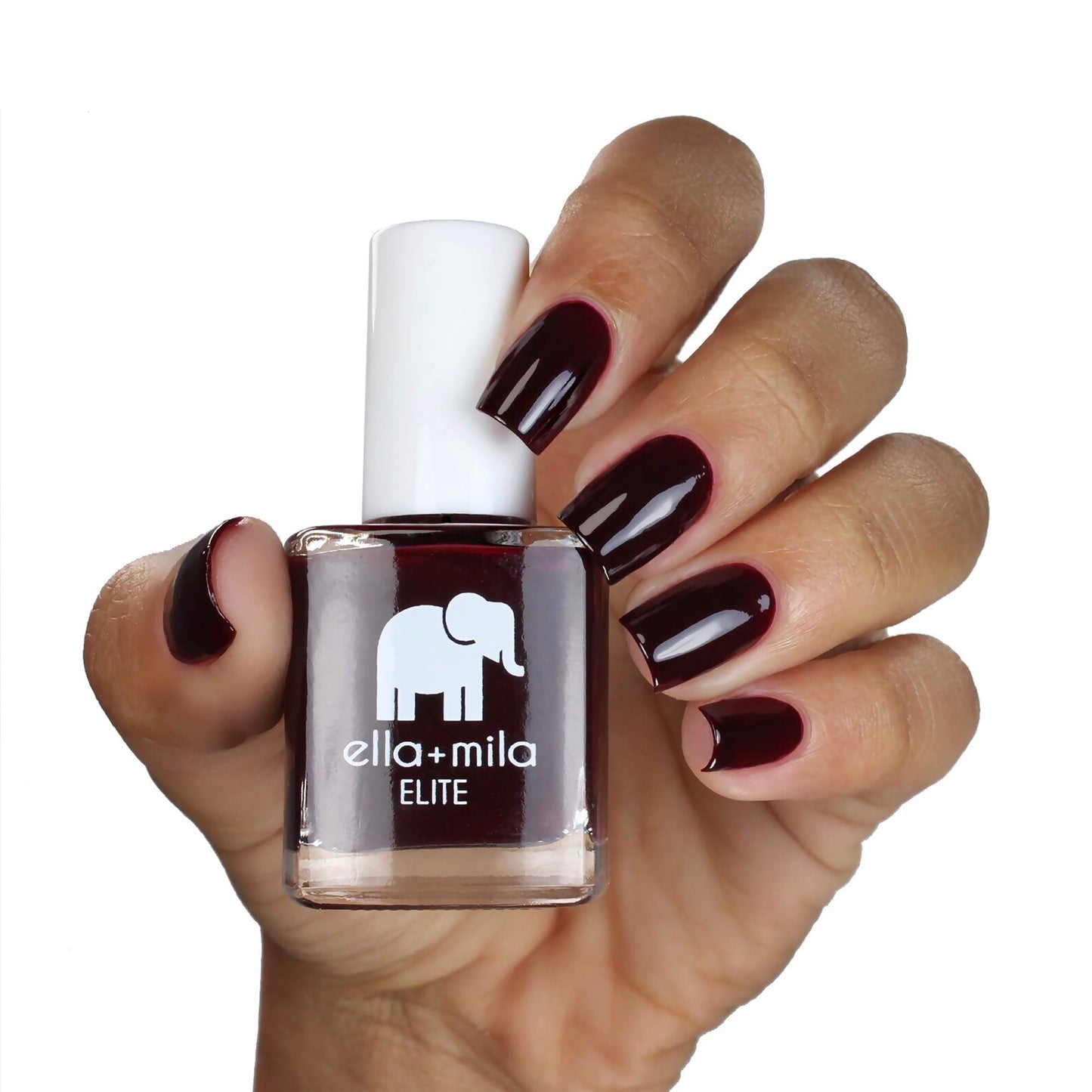 ella+mila Professional, Quick Dry, Long-Lasting & Chip-Resistant Orange to Brown Nail Polishes (Holiday Fling - 0.45 fl oz) Beauty & Personal Care ella+mila