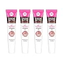 Nicka K New York Lip Therapy, Cocoa Butter, Shea Butter, Vanilla (AMZ077-ACS4PK)