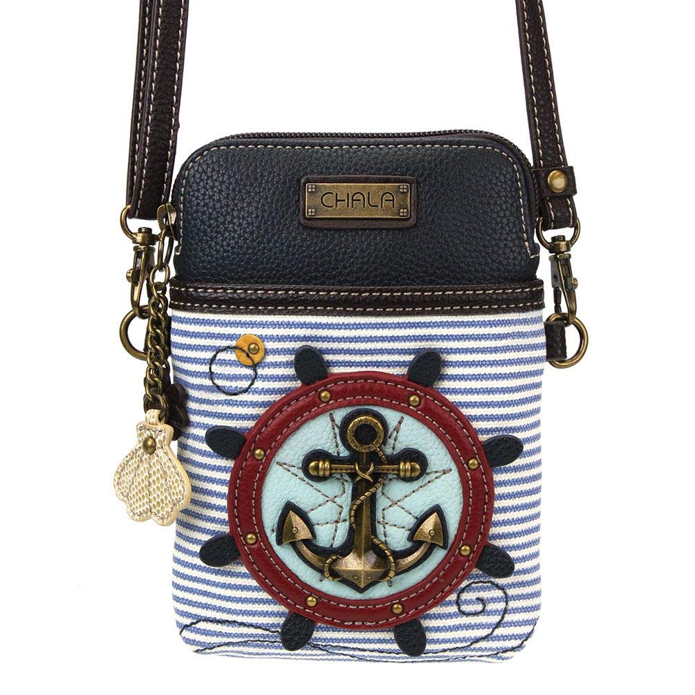 Chala Handbags Anchor Cellphone Crossbody Handbag