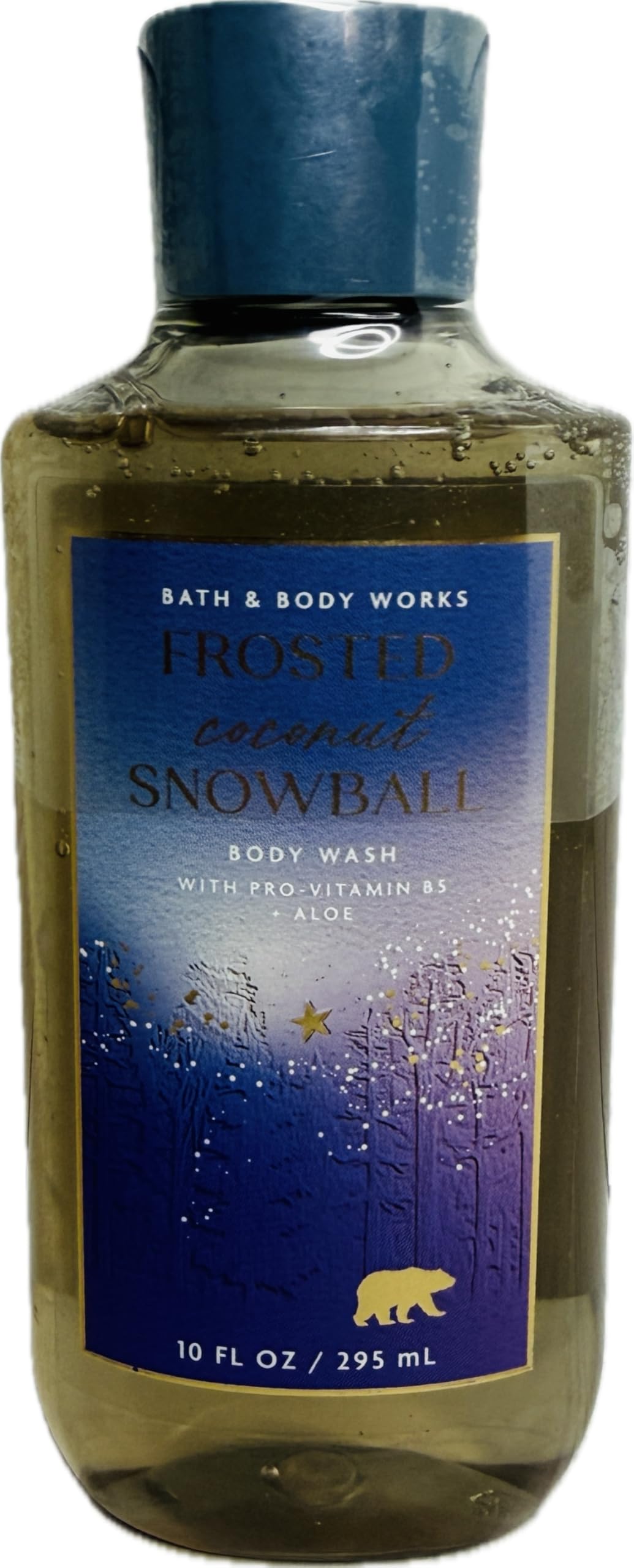 Bath & Body Works Frosted Coconut Snowball Body Wash Shower Gel 10 Ounce