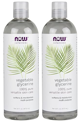 NOW Solutions Vegetable Glycerine, 2 Count