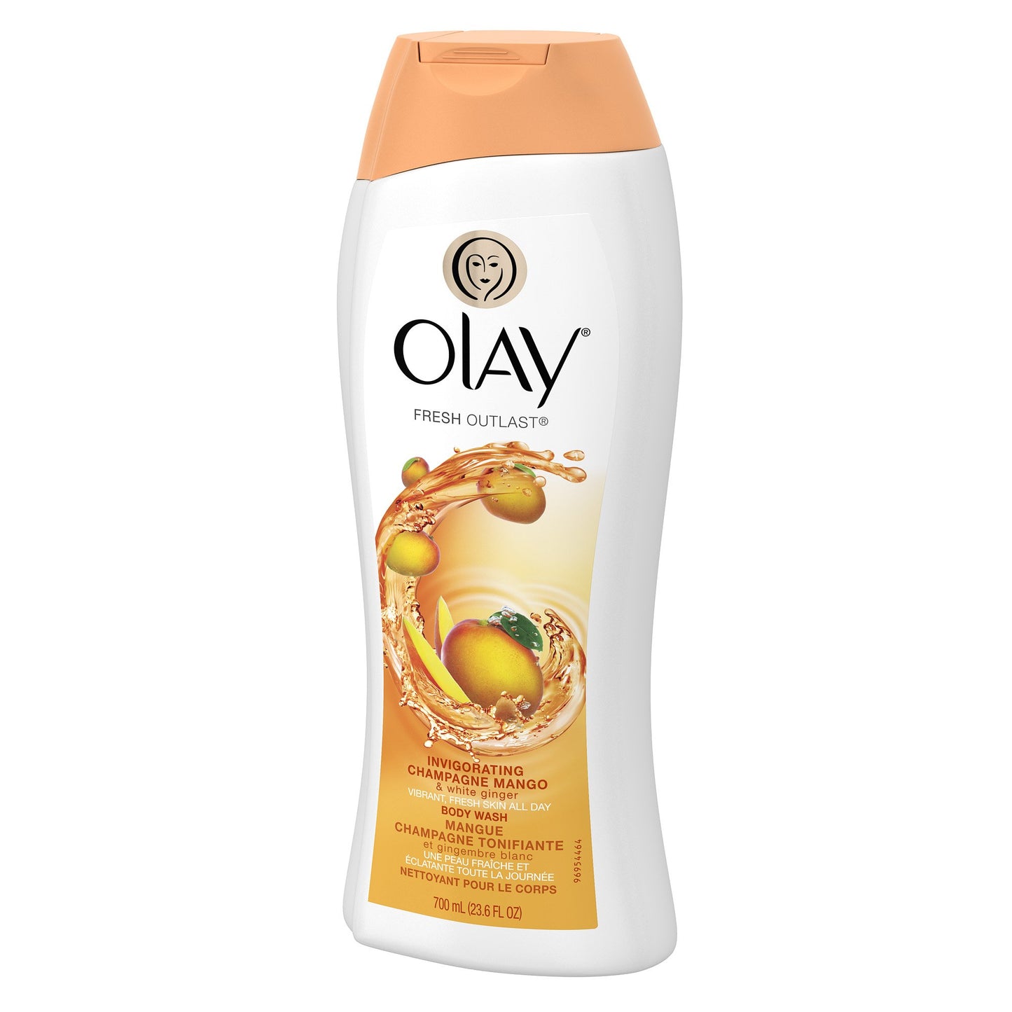 Olay Refreshing Nectarine Cleansing Body Wash, 23.6 Oz (Pack of 6)