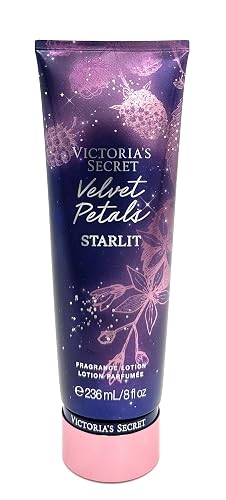 Victoria's Secret Fragrance Lotion Starlit Collection 8.0 Fl Oz (Medium, Velvet Petals Starlit)