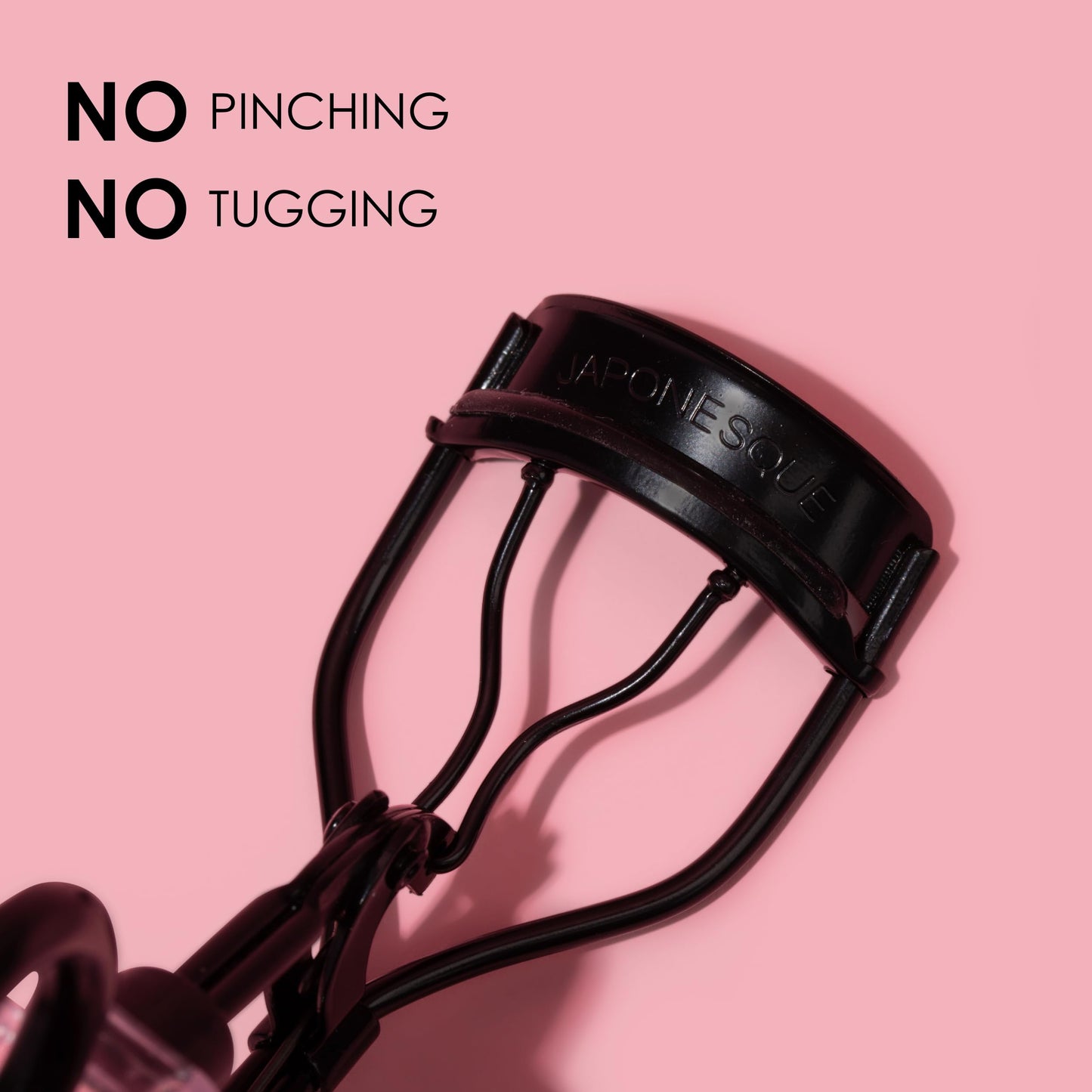 JAPONESQUE Pro Performance Lash Curler with Natural Arch for Sweeping Volume on Natural or False Lashes, Holds Curl for up to 8 Hours, Includes 1