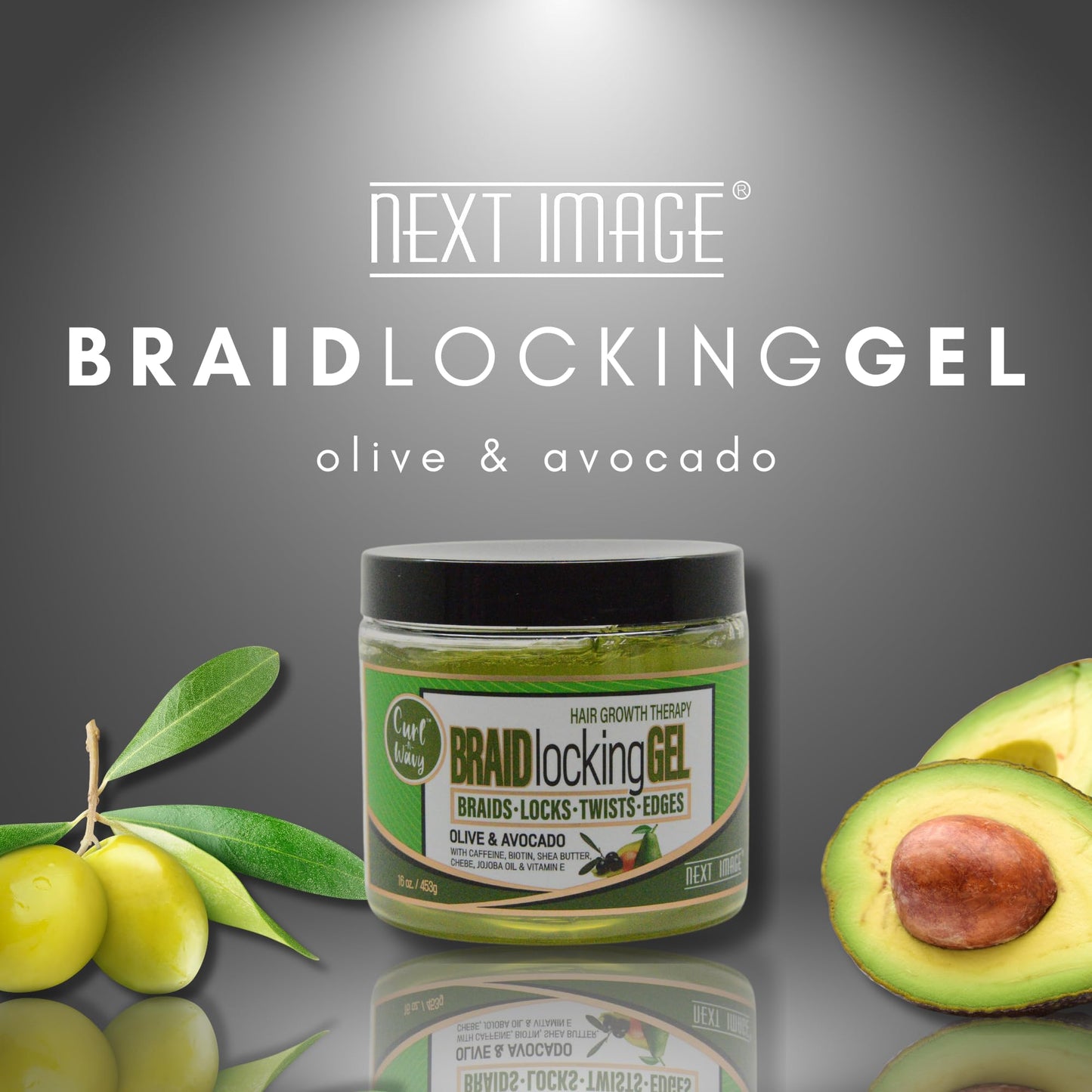 NEXT IMAGE - Braid Locking Gel [Olive & Avocado]