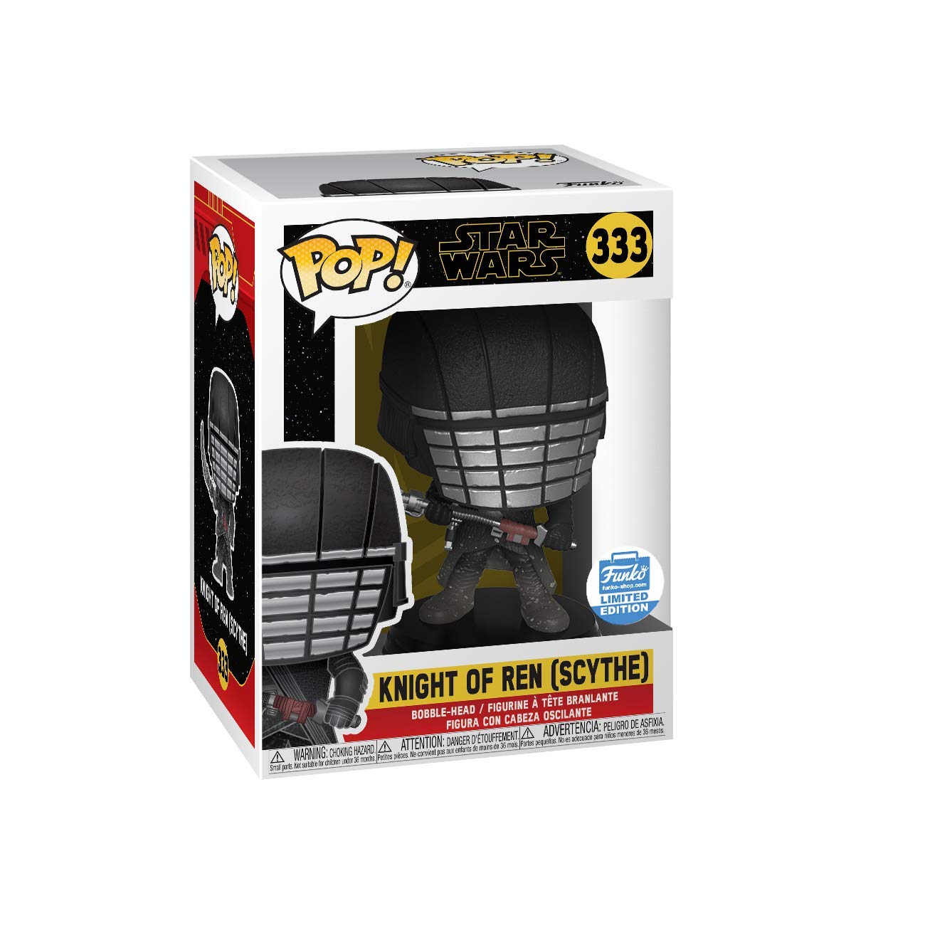 Funko The Rise of Skywalker POP! Star Wars Knight of Ren Vinyl Figure #333 [Scythe]