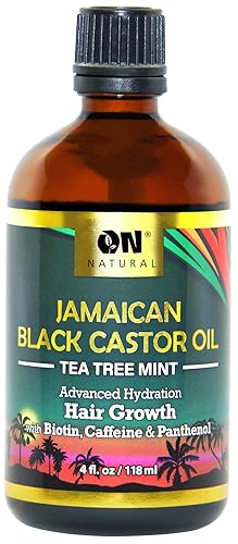 Jamaican Black Castor Oil [Tea Tree Mint] 4 oz