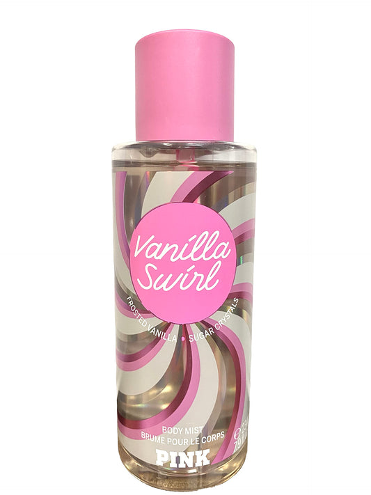 Victoria's Secret Pink Vanilla Swirl Scented Mist Frosted Vanilla x Sugar Crystals 8.4 Ounce Spray Beauty & Personal Care Victoria's Secret
