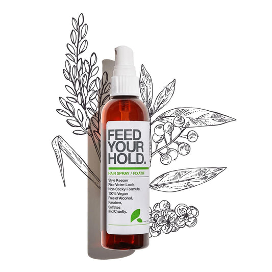 Yarok Feed Your Hold - Volumizing Hair Spray for Fine Hair. Flexible Hold Organic Hairspray for Women. Natural, Alcohol-Free & Vegan - Nutrients