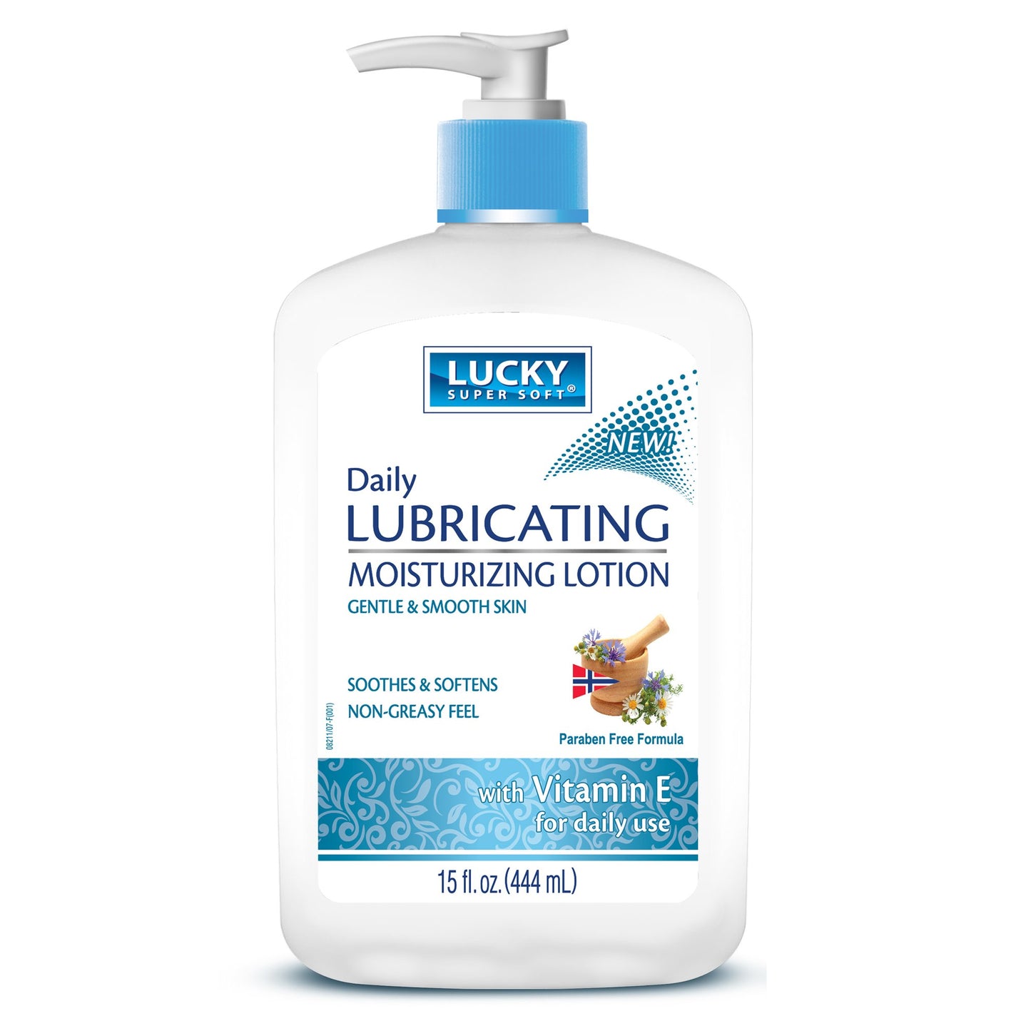 Lucky Super Soft Lubricating Lotion Vitamin E, 15 Fluid Ounce (Model: Lucky Super Soft Lotion 15oz Vitamin E)