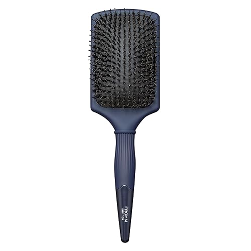 Fromm Intuition Glosser Smooth & Glossy Boar Bristle Paddle Brush, Detangles, Smoothes, and Massages Scalp to Distribute Oils for Shiny Healthy Hair