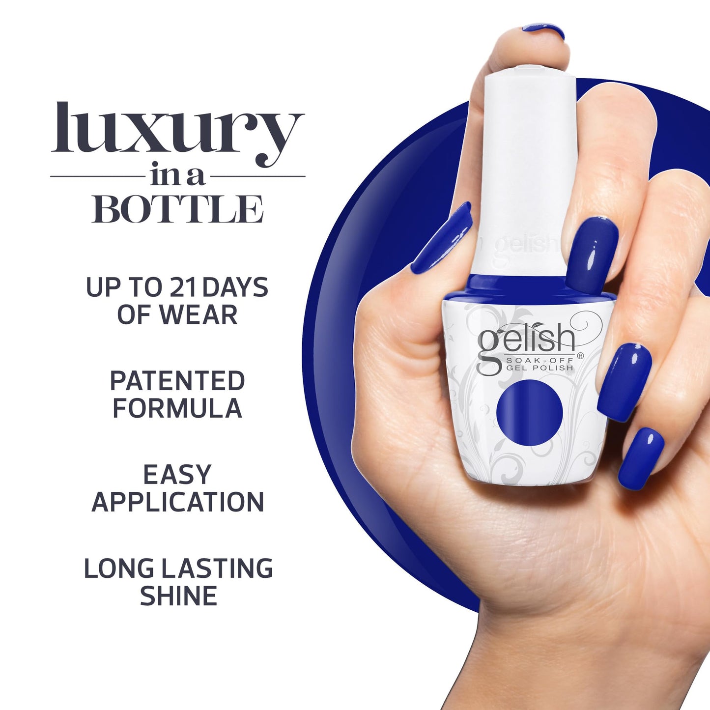 Gelish Keep It Juicy Collection TPO-Free Gel Nail Polish - Blue Crush Rush, 15mL Beauty & Personal Care Gelish