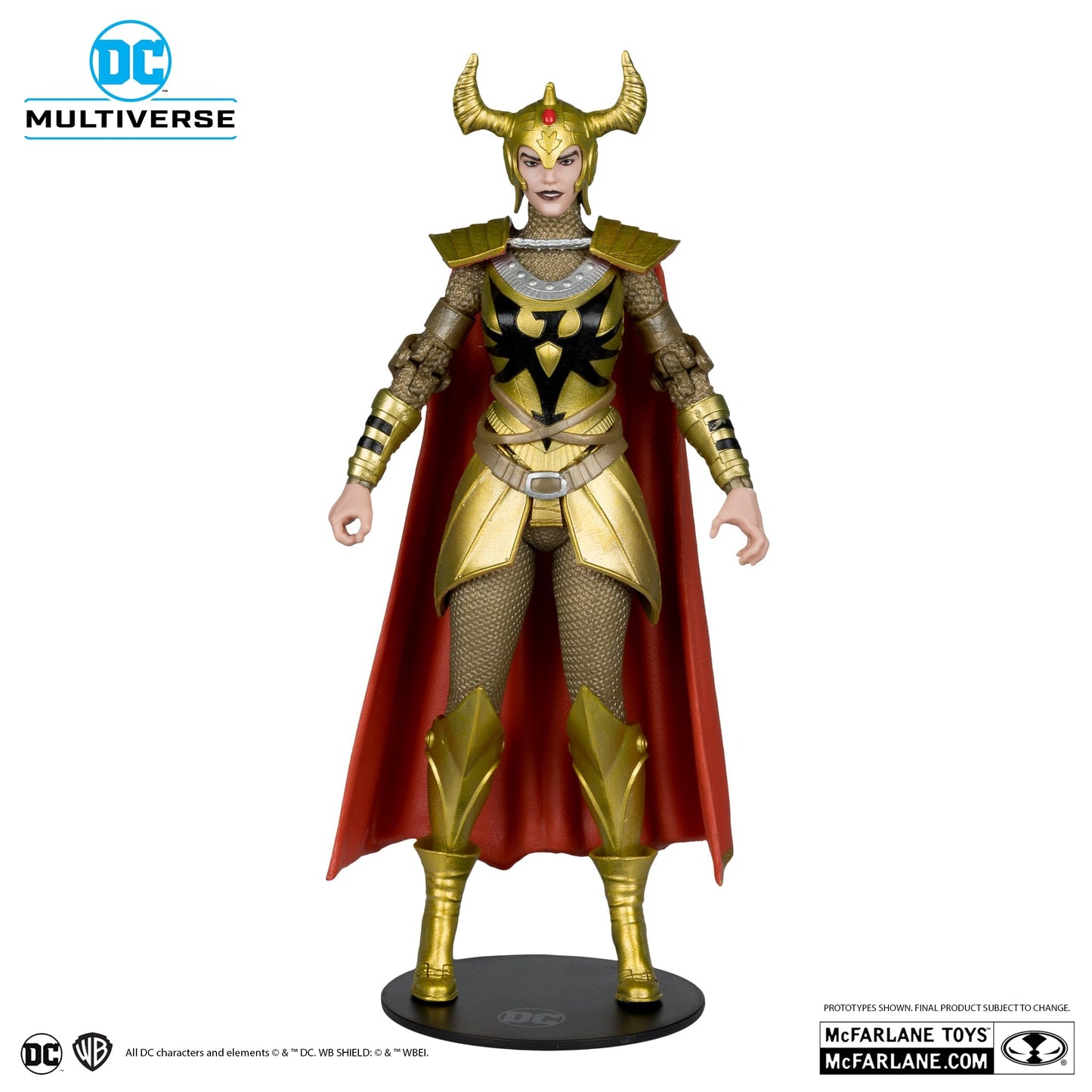 DC Multiverse Seven Soldiers of Victory 7" Action Figure Exclusive - Shining Knight Platinum