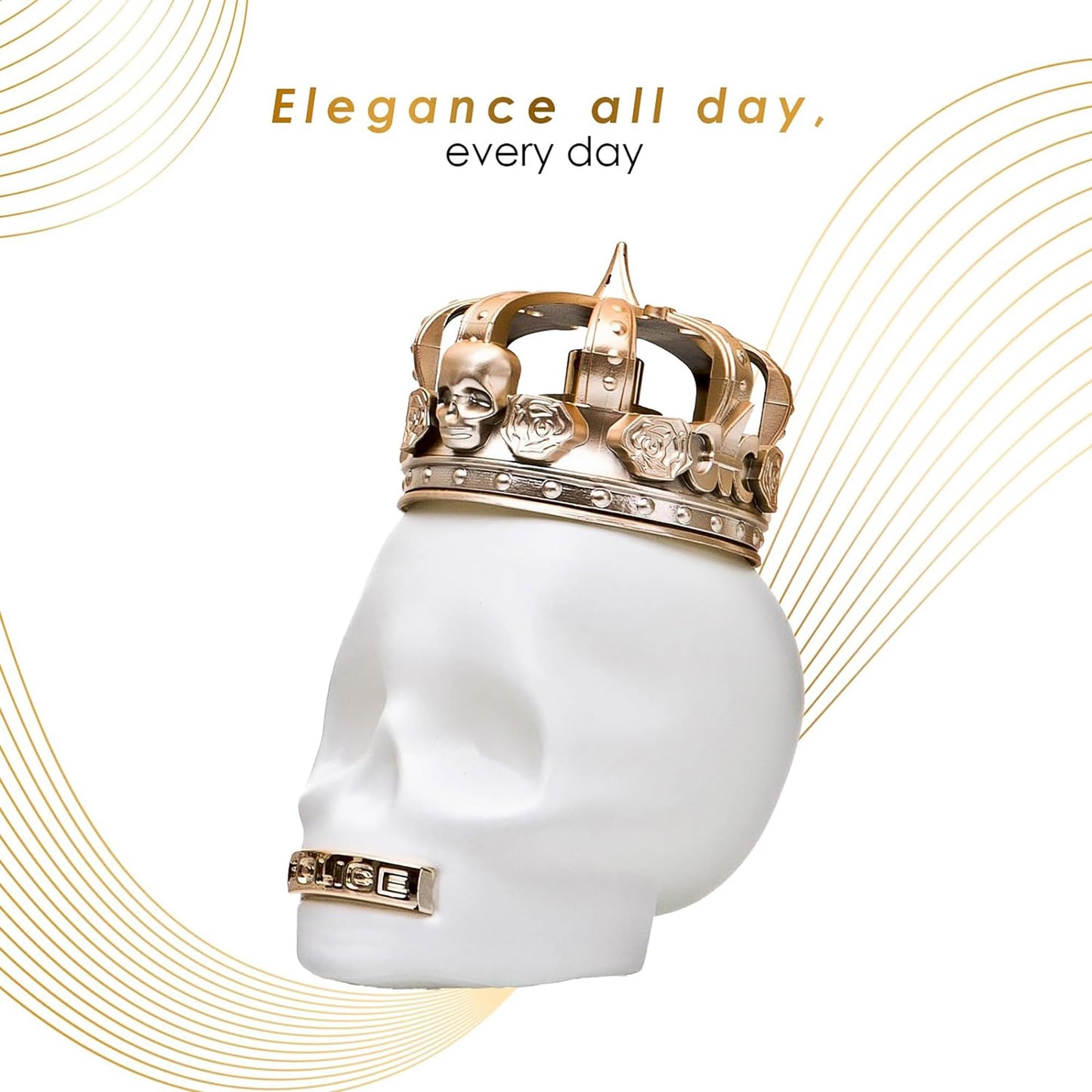 To Be the Queen by Police - Perfume for Women - Floral Chypre Scent - Opens with Mandarin and Red Fruits - Blended with Jasmine and Peach -