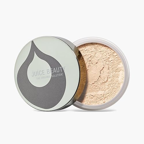 Juice Beauty Phyto?Pigments Flawless Setting Powder - Compact & Natural Ultra-Fine Loose Powder with Vitamin C - Sheer, Luminous Finishing Face Makeup