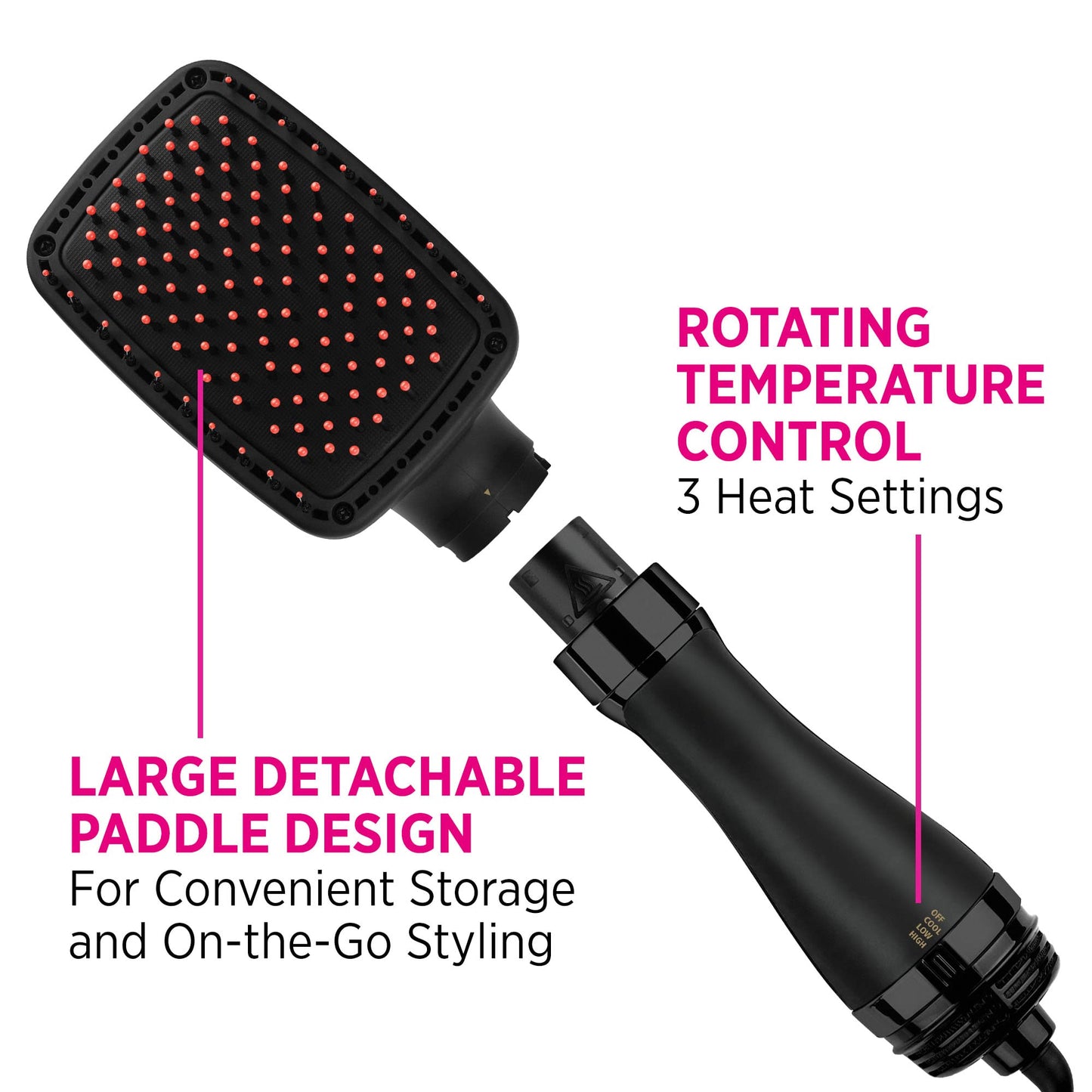 Gold N Hot Professional Ionic Detachable Hair Dryer and Styler