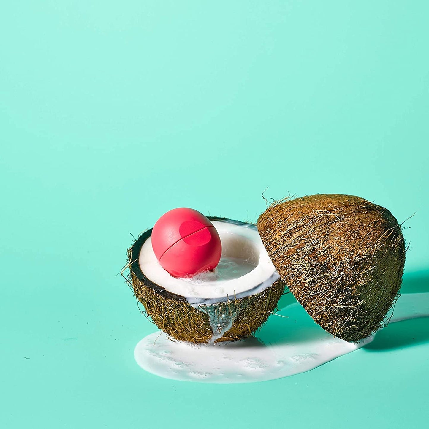 eos Super Soft Shea Sphere Lip Balm – Coconut Milk, Deep Hydration, Moisture-Sealing, Sustainably-Sourced Ingredients, 0.25 oz