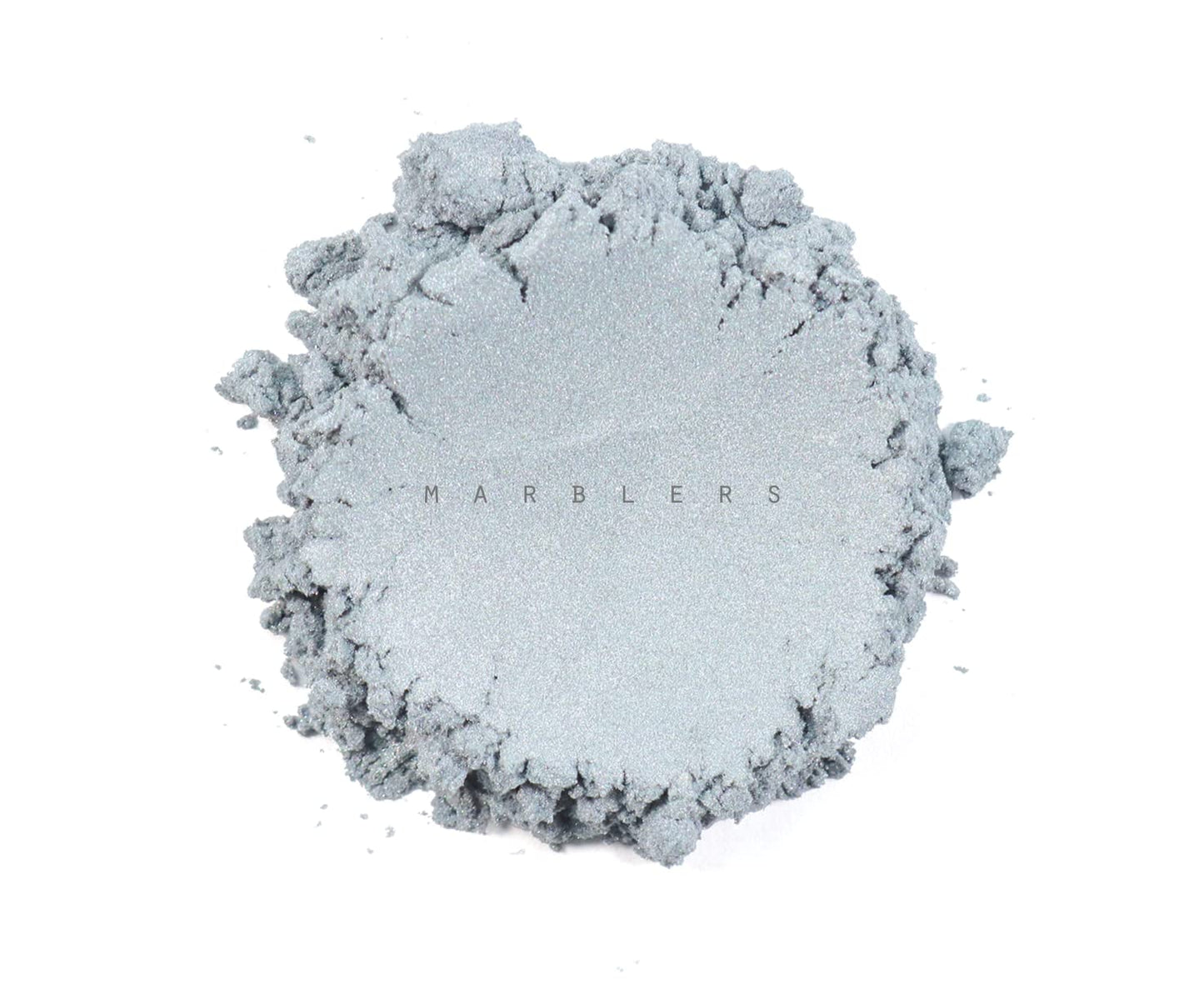 MARBLERS Fine Natural Mica Powder [Blue Gray] 0.11oz (3g) | Highly Pigmented | Non-Toxic, Vegan, Cruelty-Free | Eyeshadow, Body Butter, Nail Polish