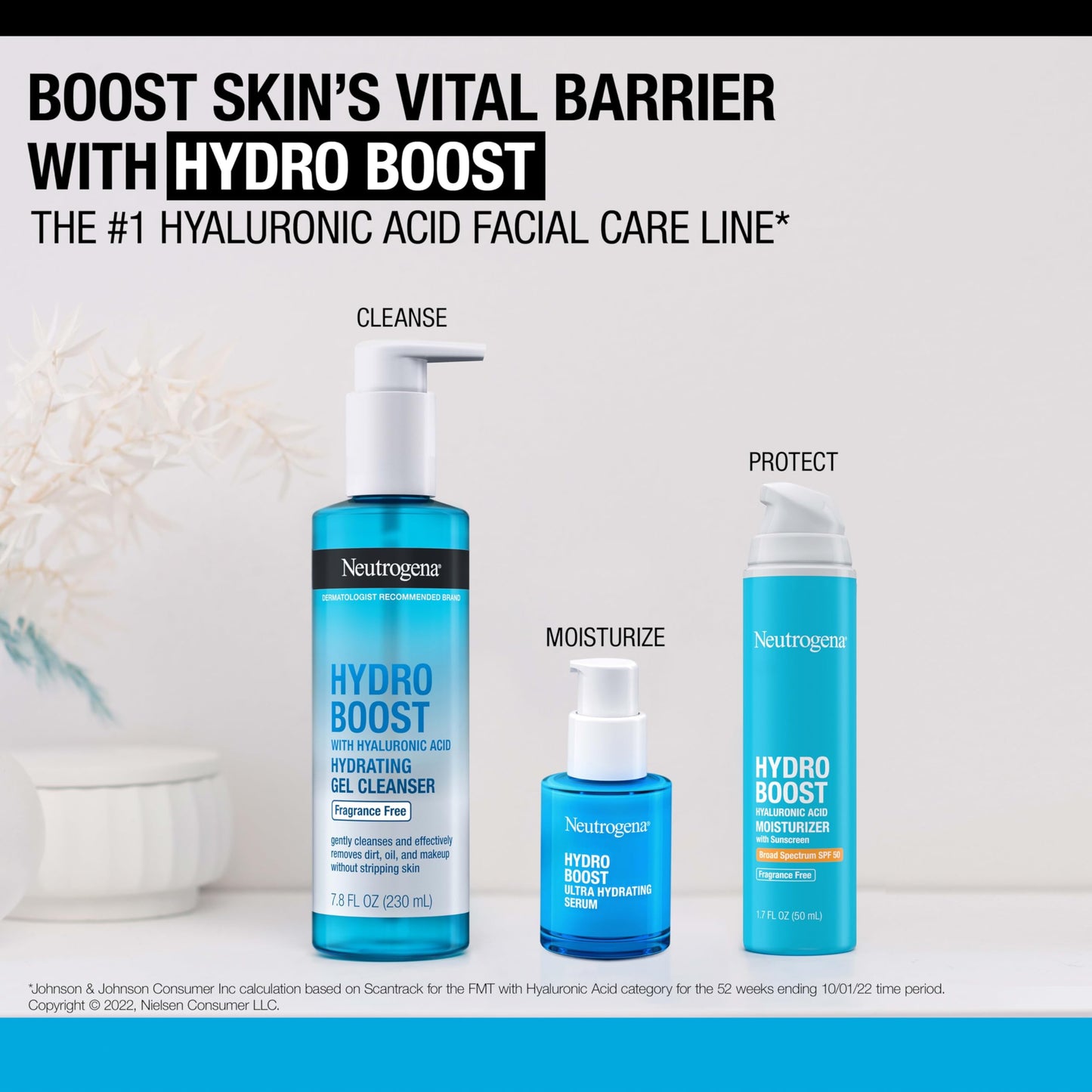 Neutrogena Hydro Boost Ultra Hydrating Serum with Hyaluronic Acid, Fragrance-Free Face Serum for Weightless Hydration and Softer, Glowing Skin