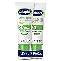 Cetaphil Daily Facial Moisturizer SPF 50, 1.7 Fl Oz (Pack of 2), Gentle Facial Moisturizer For Dry to Normal Skin Types, No Added Fragrance