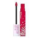 MAYBELLINE New York Super Stay Matte Ink Liquid Lipstick, Transfer-Proof, Long-Lasting, Limited-Edition Birthday-Cake-Scented Shades, Life of the
