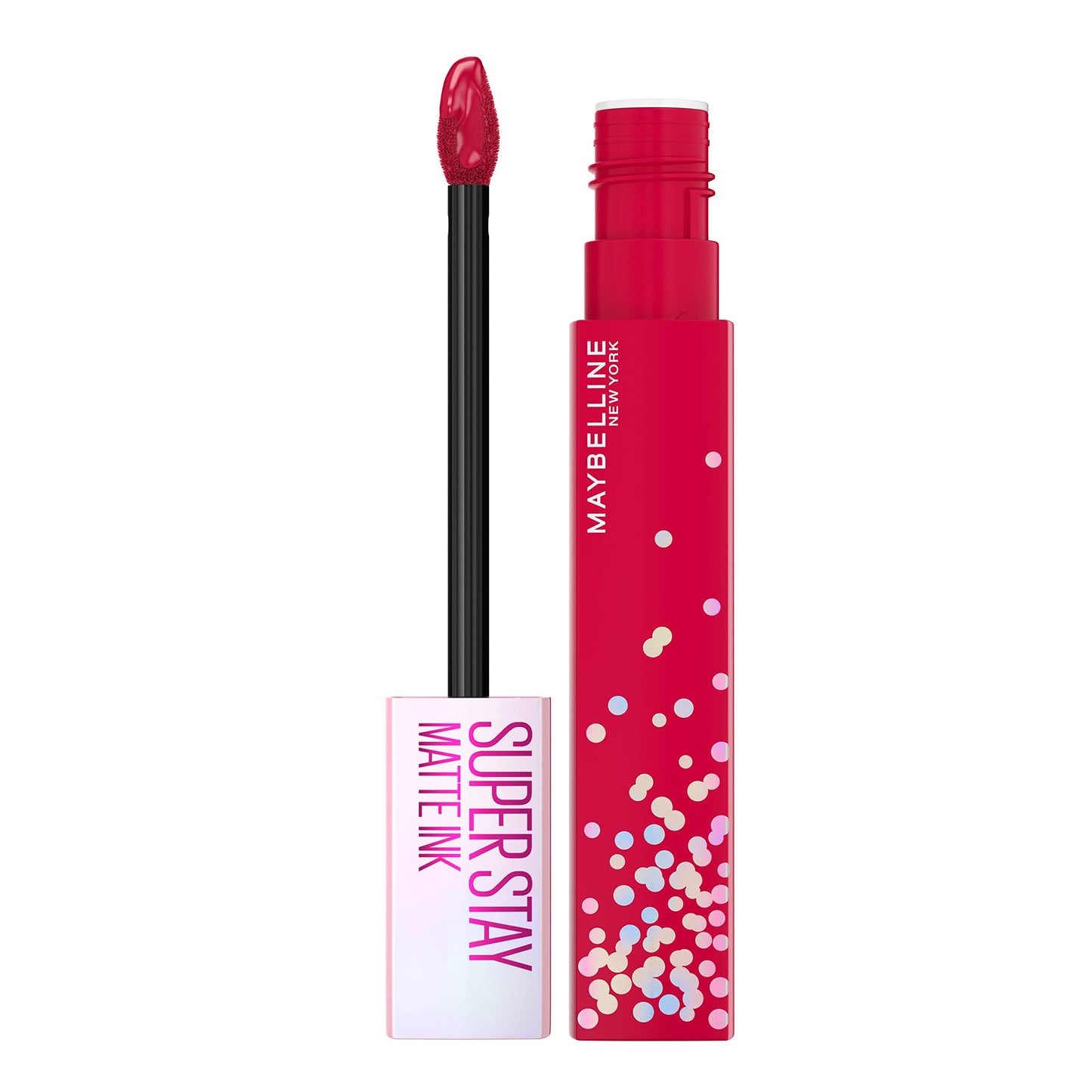 MAYBELLINE New York Super Stay Matte Ink Liquid Lipstick, Transfer-Proof, Long-Lasting, Limited-Edition Birthday-Cake-Scented Shades, Life of the
