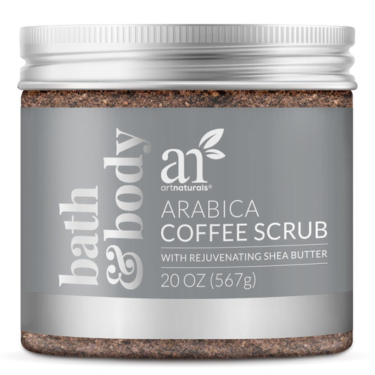 artnaturals Natural Arabica Coffee Scrub- Body - Exfoliating and Rejuvenating Body Rub - For Skin care, Stretch Marks, Acne and Cellulite - 20 oz Beauty & Personal Care Artnaturals