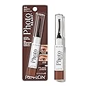 Revlon PhotoReady Lifting Brow Gel, Tinted Eyebrow Lamination with Spoolie Brush, Conditions, Shapes & Defines, 803 Warm Medium Brown, 0.23 fl oz