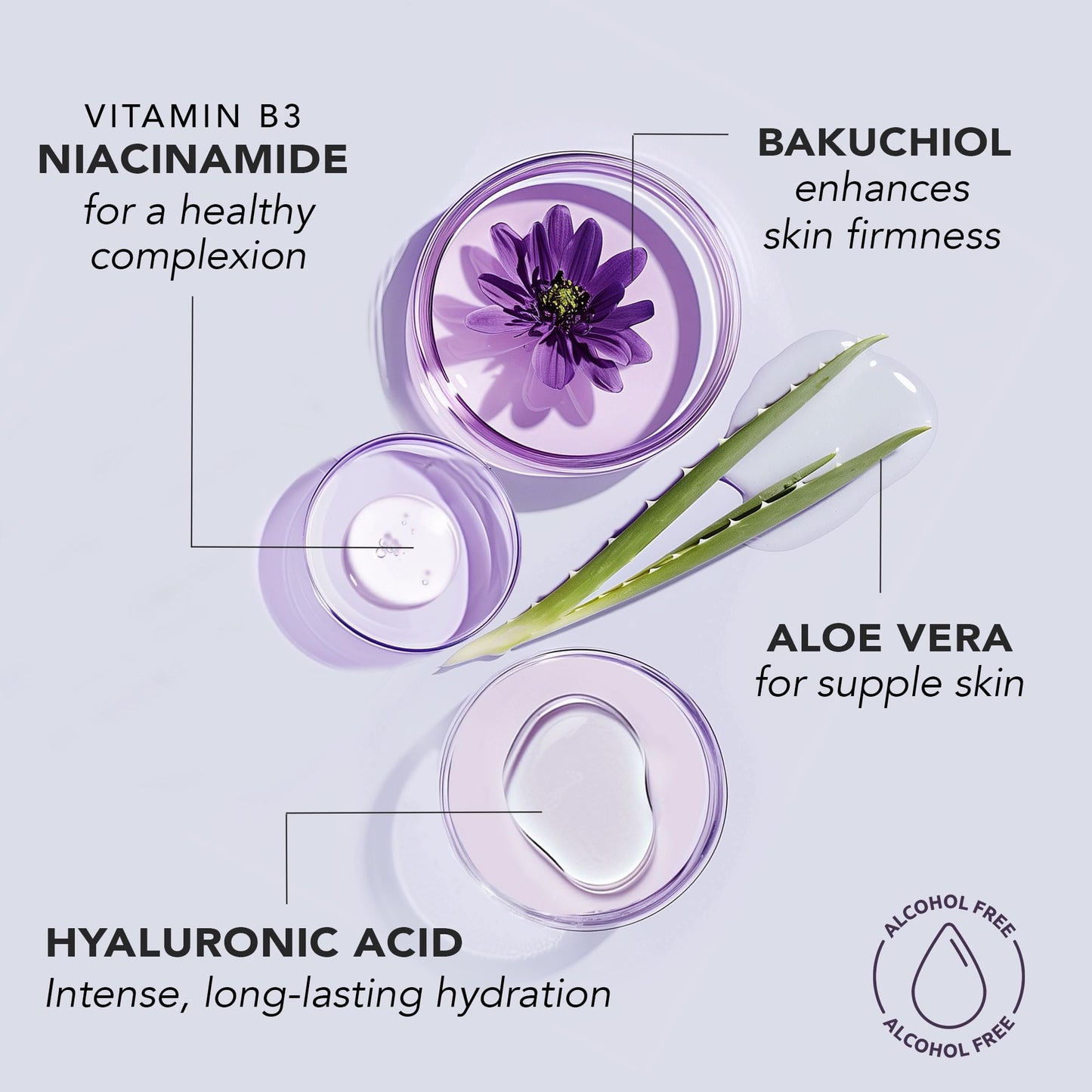 Bakuchiol Face Toner - USA Made with Natural & Organic Ingredients, Skin Toner for Oily and Acne Prone Skin, Spray Toner for Aging Skin, Smoothes Fine