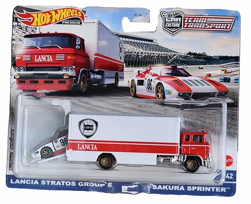 Hot Wheels Lancia Stratos Group 5 Sakura Sprinter, Team Transport Sakura Sprinter #42