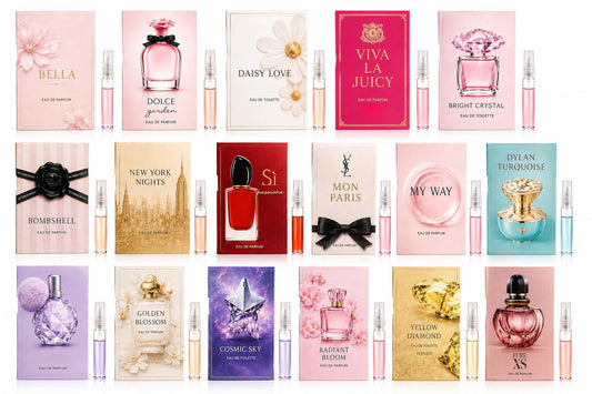 Travel Perfume Set for Women - 8 Mini Fragrance Samples, Portable Perfume Vials for Purse & Trips Beauty & Personal Care GHBB