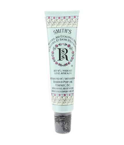 Rosebud Perfume Co. - Menthol and Eucalyptus Lip Balm Tube - 0.5 oz.