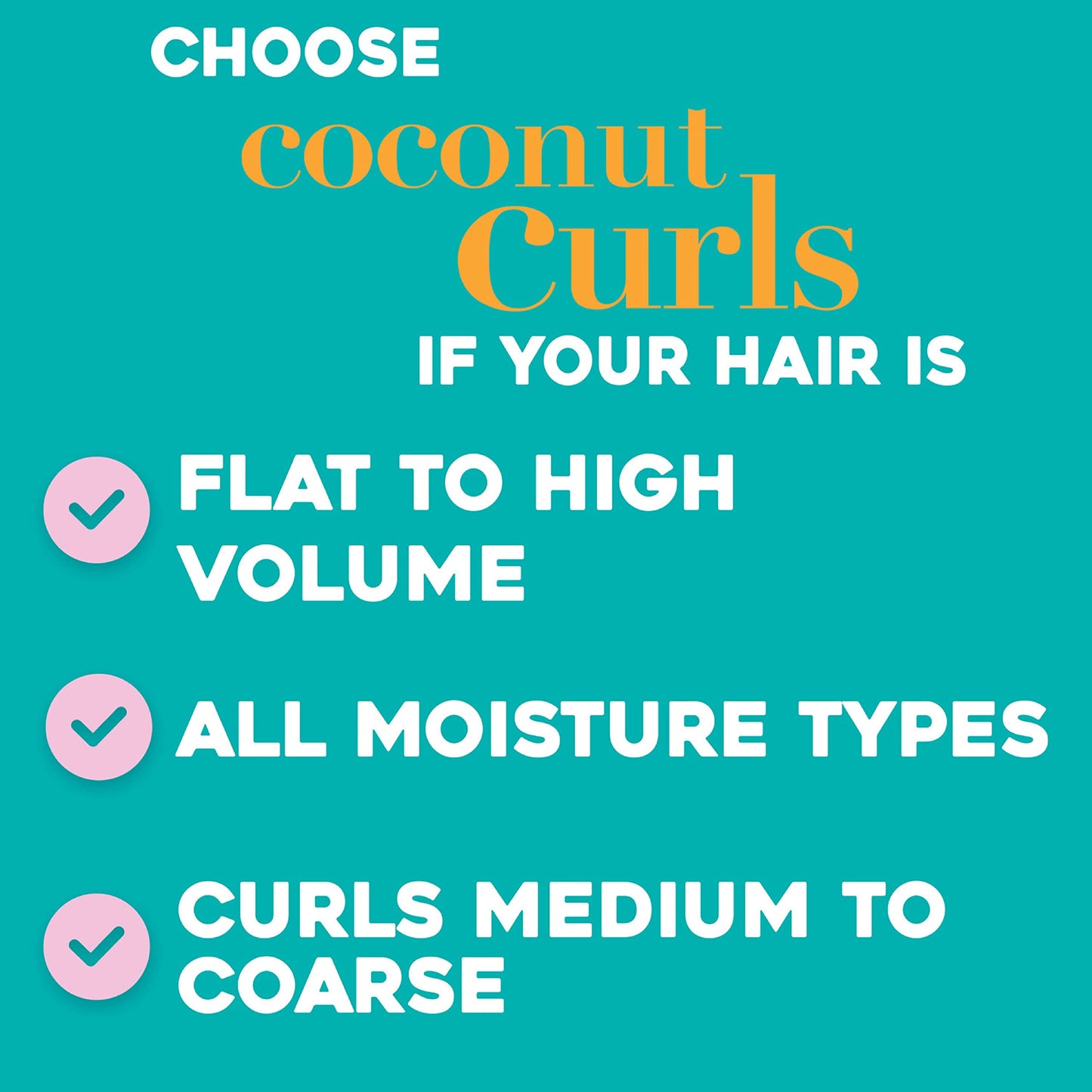 Organix Quenching Plus Curls Shampoo, Coconut, 13 Fluid Ounce