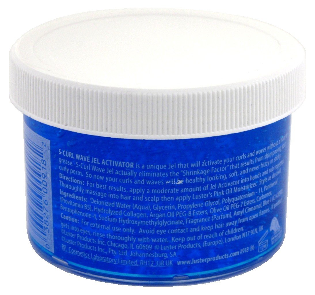 Lusters S-Curl Wave Jel & Activator 10.5 Ounce (310ml) (3 Pack)