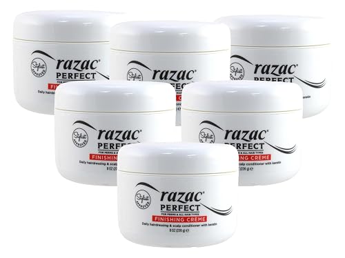 Razac Perfect For Perms Finish Creme 8 Ounce (235ml) (6 Pack)