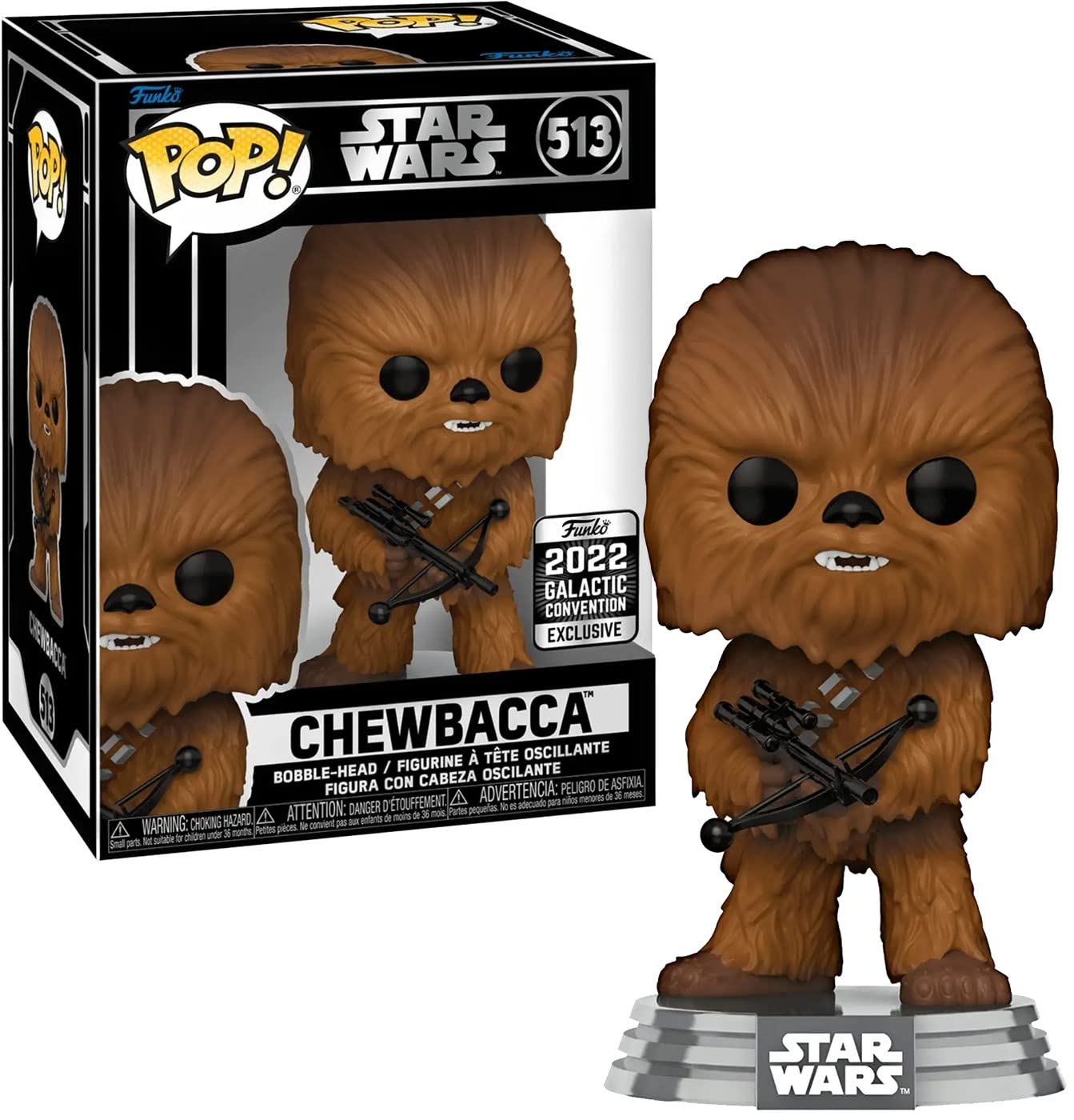 Funko POP! Vinyl: SWNC - Chewie - Star Wars - Amazon Exclusive - Collectable Vinyl Figure - Gift Idea - Official Merchandise - Toys for Kids & Adults…