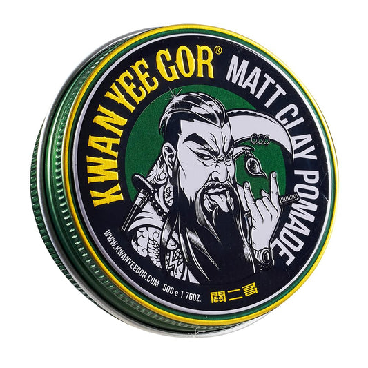 KWAN YEE GOR Strong Hold Matte Shine Hair Pomade 1.76oz for Men Styling