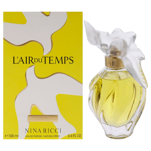 Nina Ricci L'Air Du Temps Eau De Parfum Spray, 3.4 Ounce