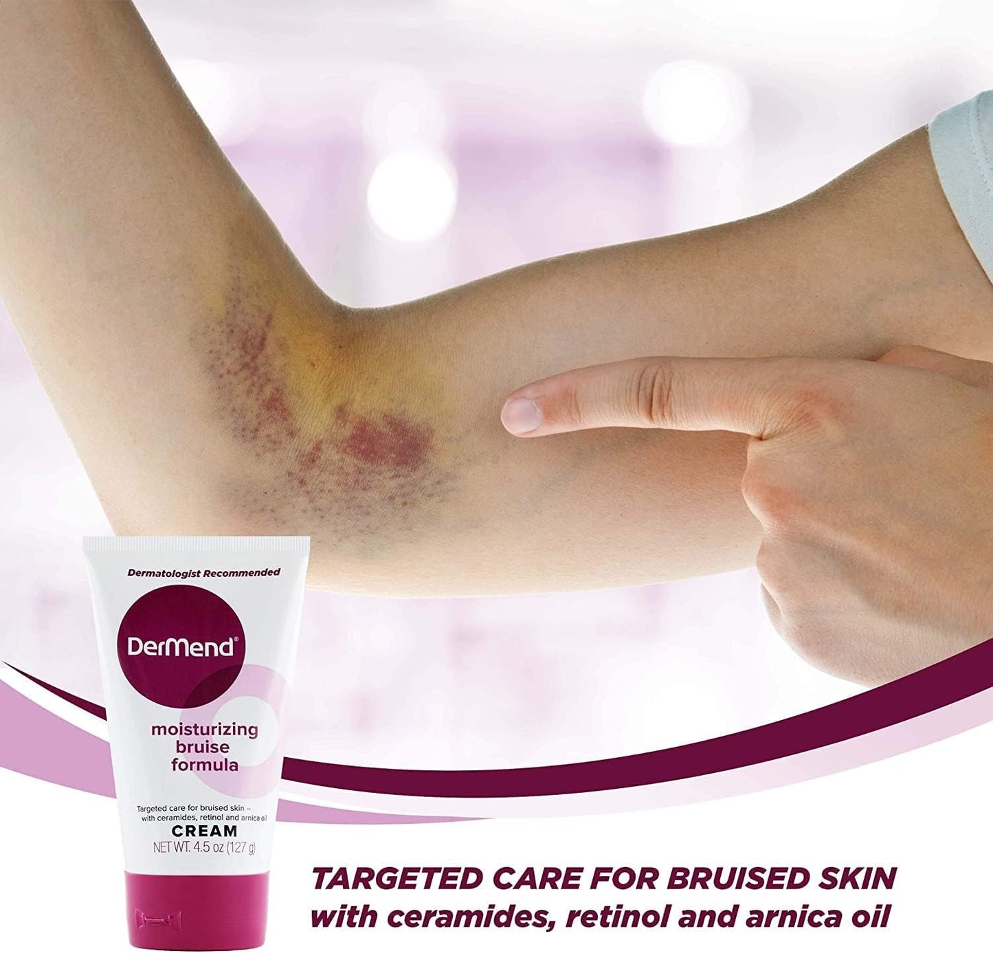 DerMend Moisturizing Bruise Formula Cream 4.50 oz (Pack of 5)