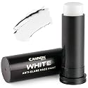 Cannon Sports Face Body Paint Stick for Football Baseball Softball Lacrosse Hockey - Sweatproof, Long-Lasting, Anti-Glare (White)